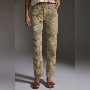 Anthropologie Pilcro The Wanderer Camo Pants SZ 27